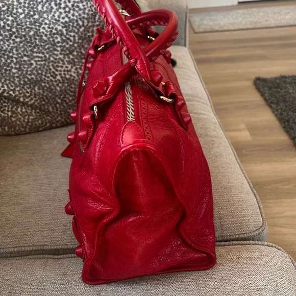 Balenciaga Motocross Giant Covered Brogues Work Le City Bag - Picture 5 of 12